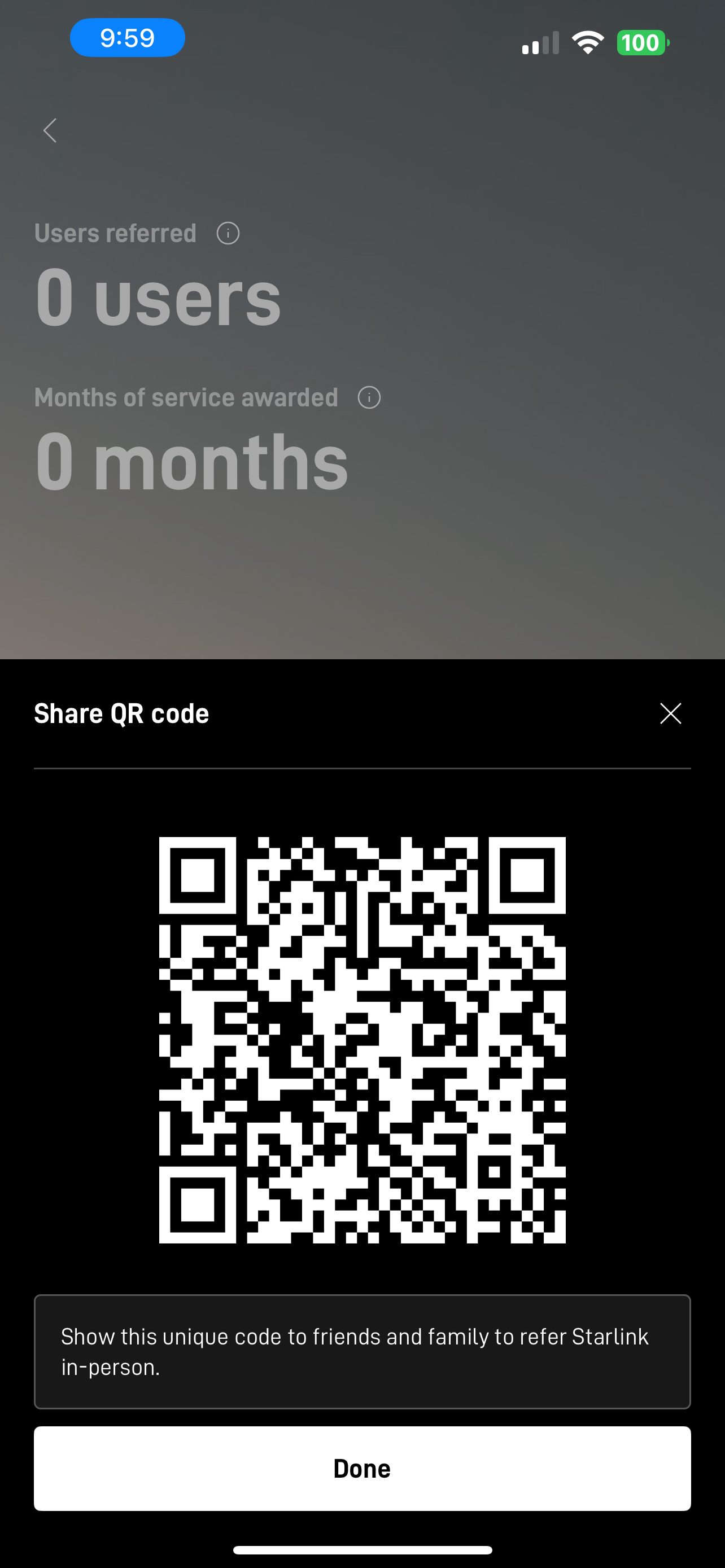 Starlink Referral Qrcode